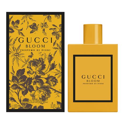 gucci perfume yellow box